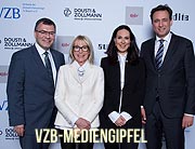 Dinner anlässlich des VZB-Mediengipfels am 4. April 2019 im Lenbach Palais in München ©Foto: Christian Rudnik/VZB